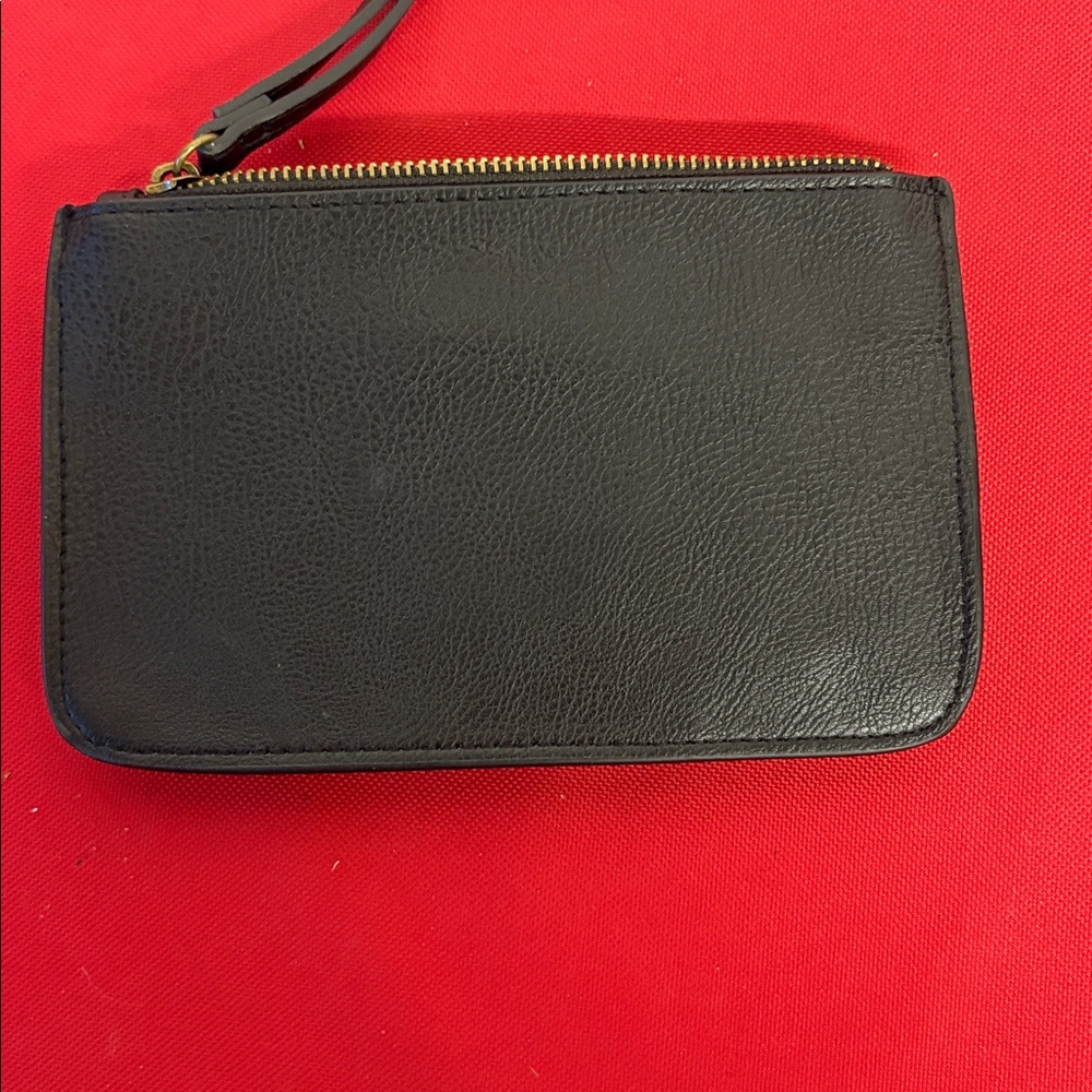 Universal Thread Black Zip Wristlet - image 3